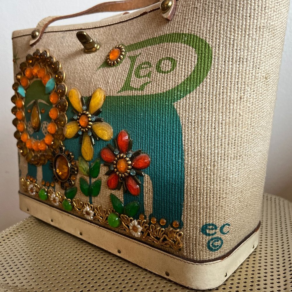 vintage zodiac "LEO" ENID COLLINS BAG 1969 HIGHLY COLLECTIBLE RARE